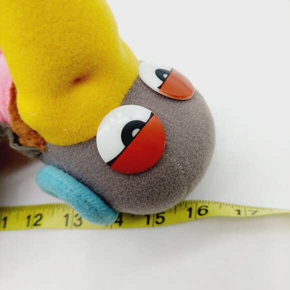 Loon Aviator with Roller Skates Plush Stuffed Animal 15" READ Shoe Comic 1983 - Picture 10 of 10